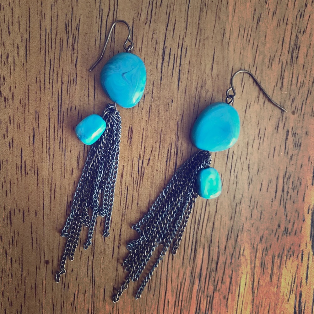 Blue Stone earrings